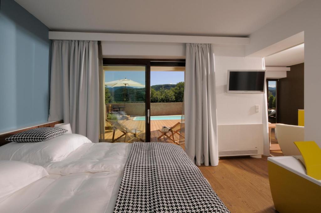 Designhotel Gius La Residenza Caldaro Værelse billede